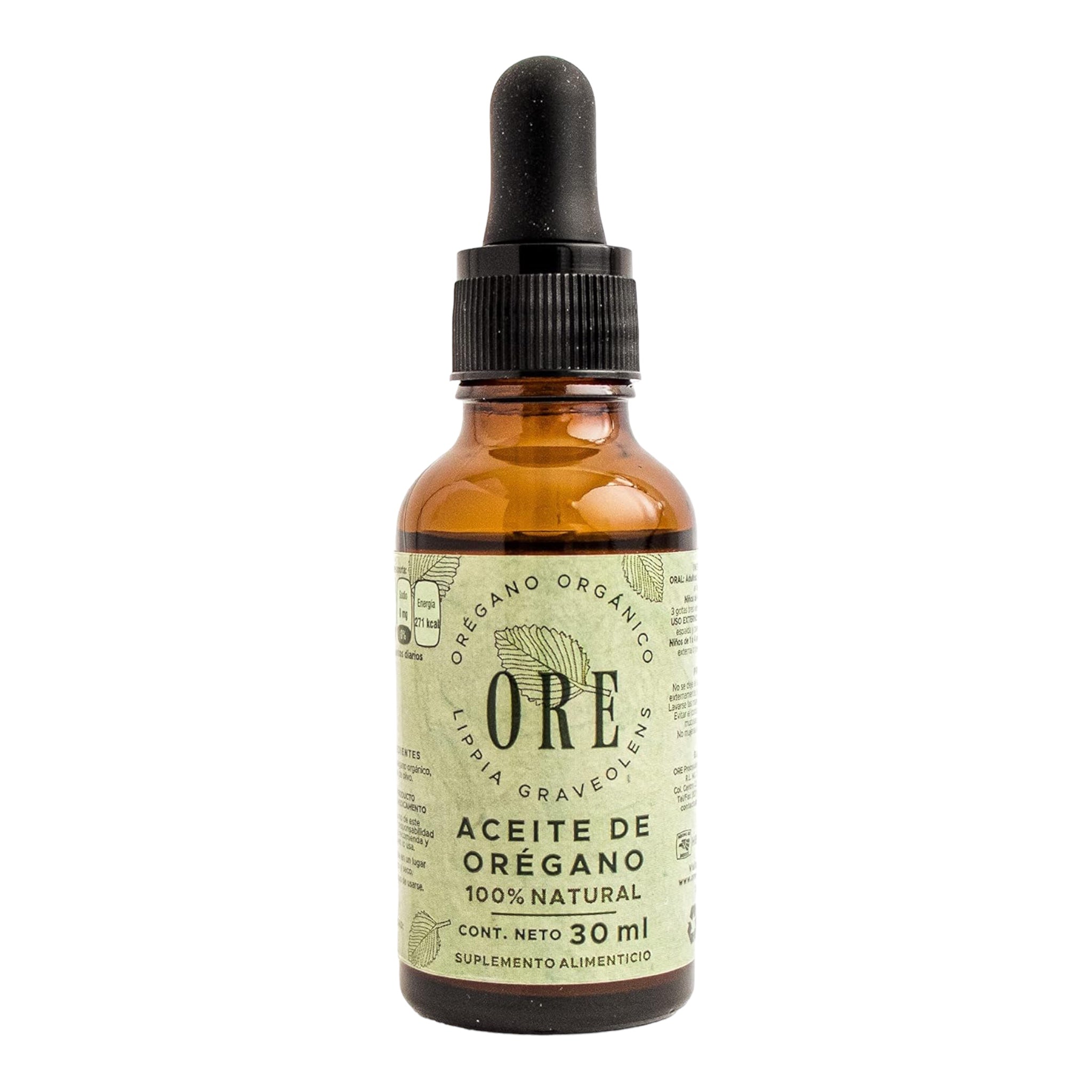ACEITE DE OREGANO ORGANICO ORE 30 ML