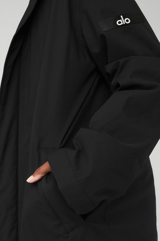 Signature overcoat - Black