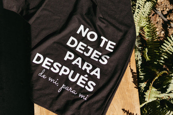 CAMISETA OVERSIZED DE MI, PARA MI