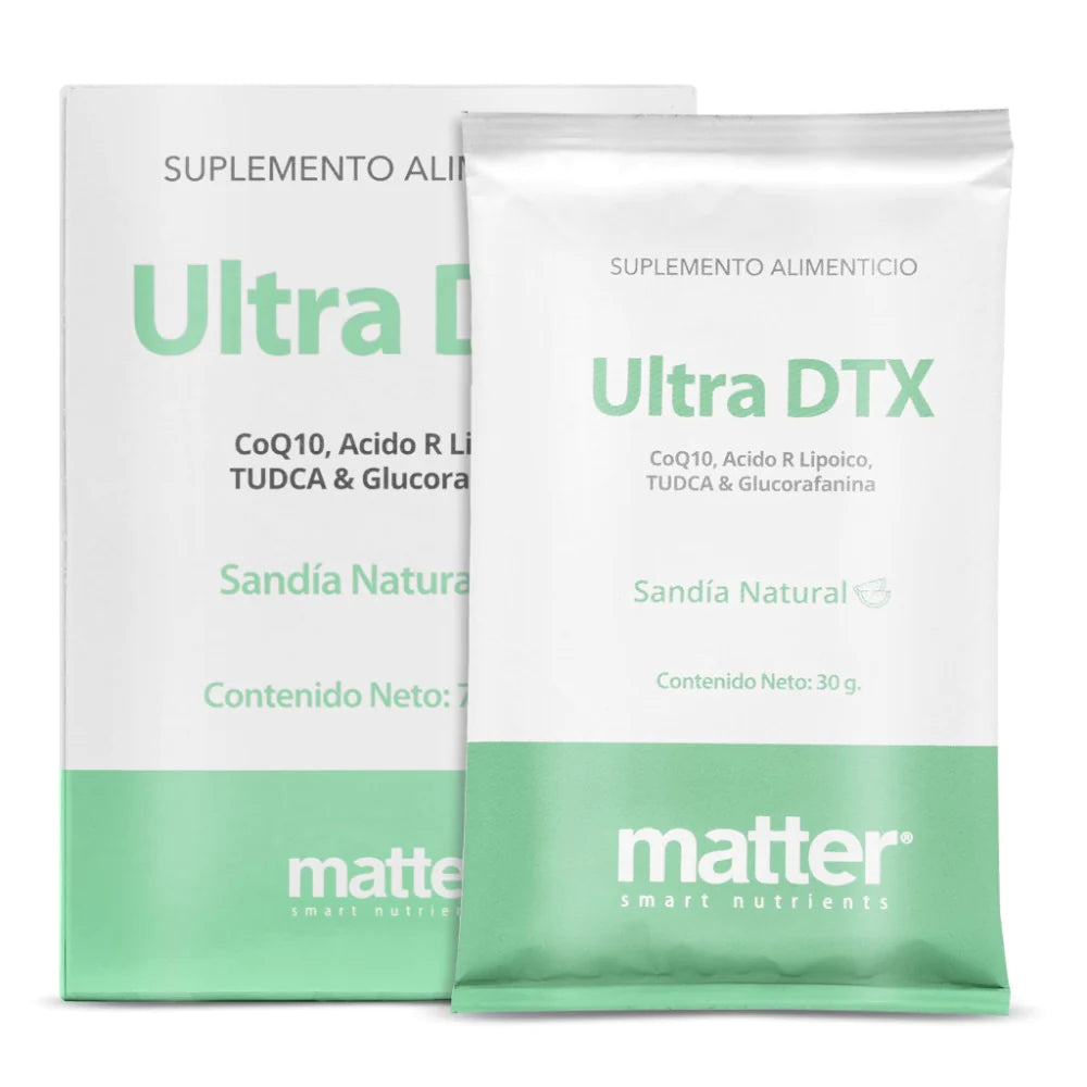Ultra DTX | CoQ10, Ácido R Lipoico, TUDCA & Glucorafanina