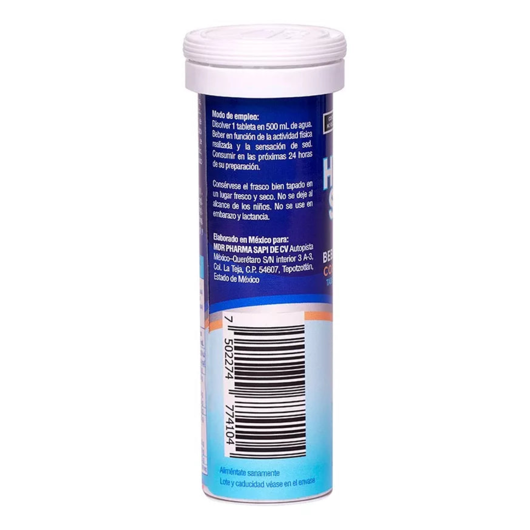 Hydrashot Electrolitos En Tabletas Efervescentes - Coco - 10 Tab