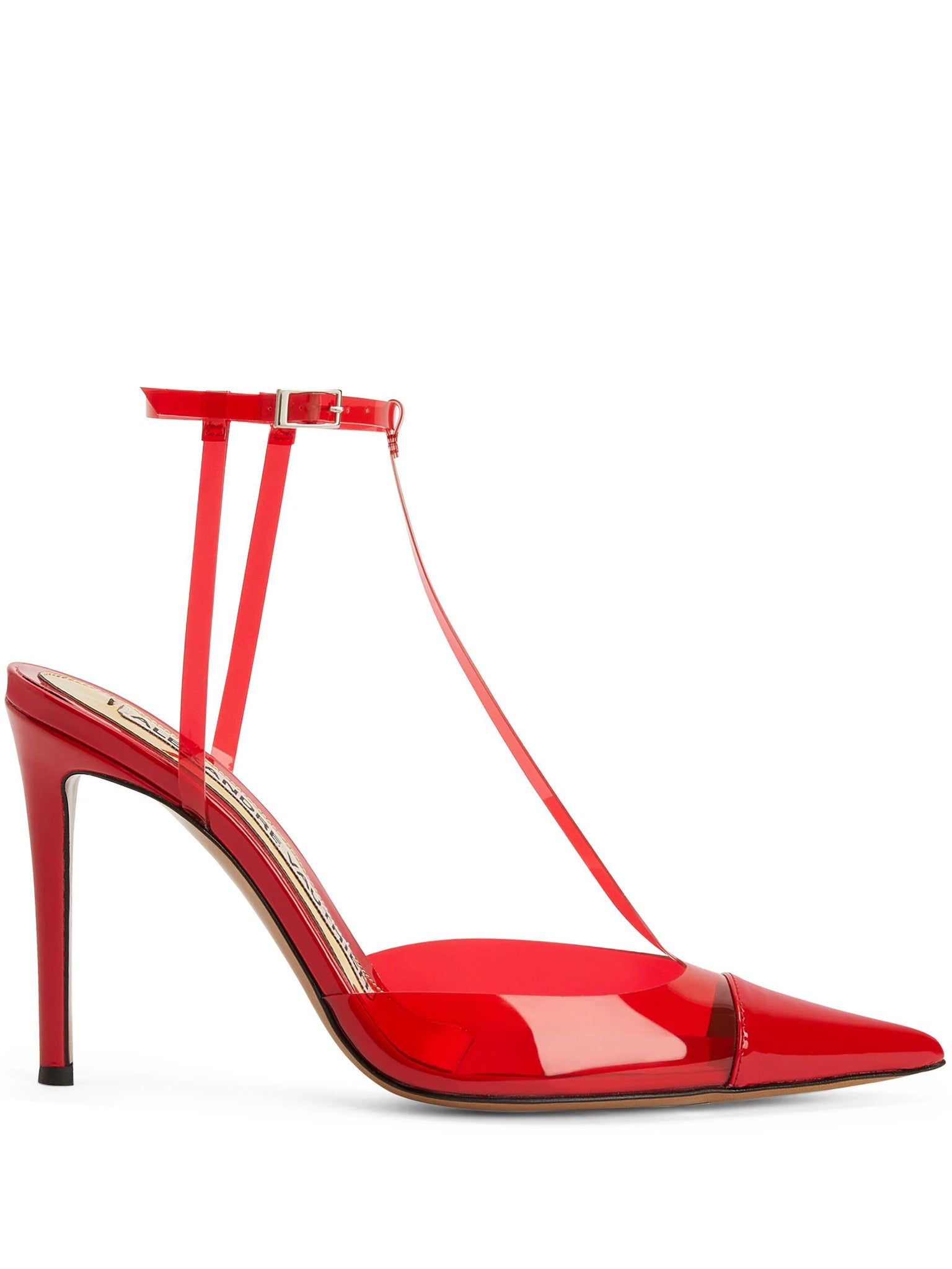 Alexandre Vauthier - Zapatillas con tira en el tobillo y tacón de 90mm