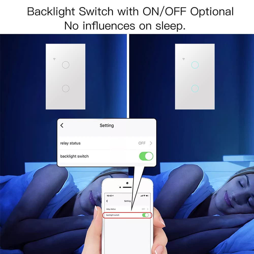 Interruptor Switch Inteligente Wifi (2 Botones)