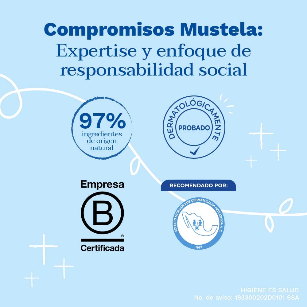 Mustela Hydrabebé, Crema Corporal Hidratante para Bebé o Niño con Piel Normal, 300mL