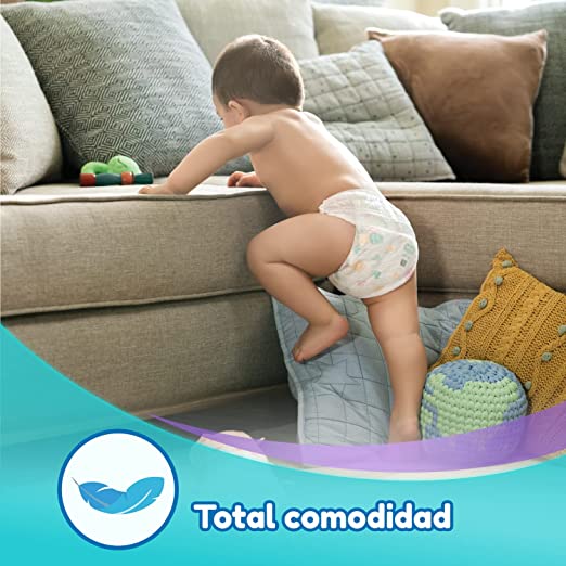 Huggies All Around Pañal Desechable para Bebé, Etapa 5 Unisex, Paquete con 40 piezas, Ideal para bebés de 11 a 14.5 kg