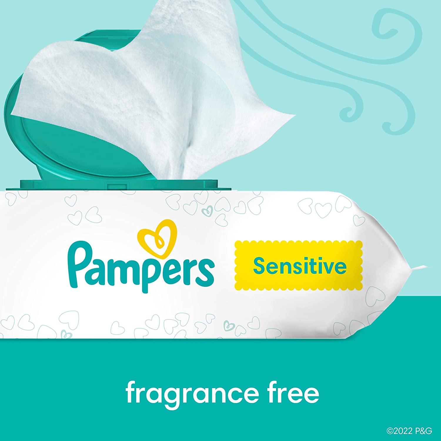 Pampers - Toallitas Húmedas, Sensitive - 576 Toallitas
