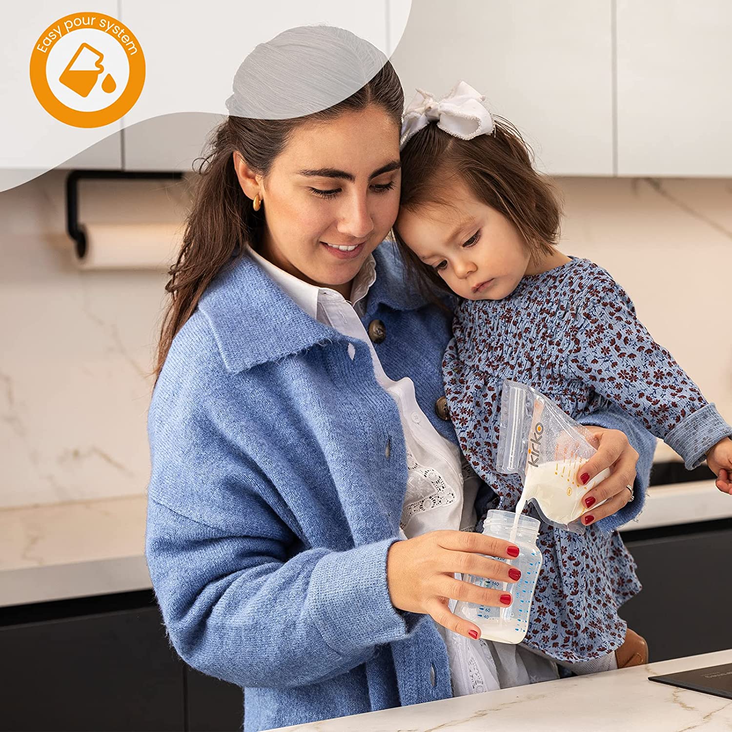 Bolsas Para Almacenar y Conservar Leche Materna marca Kirko