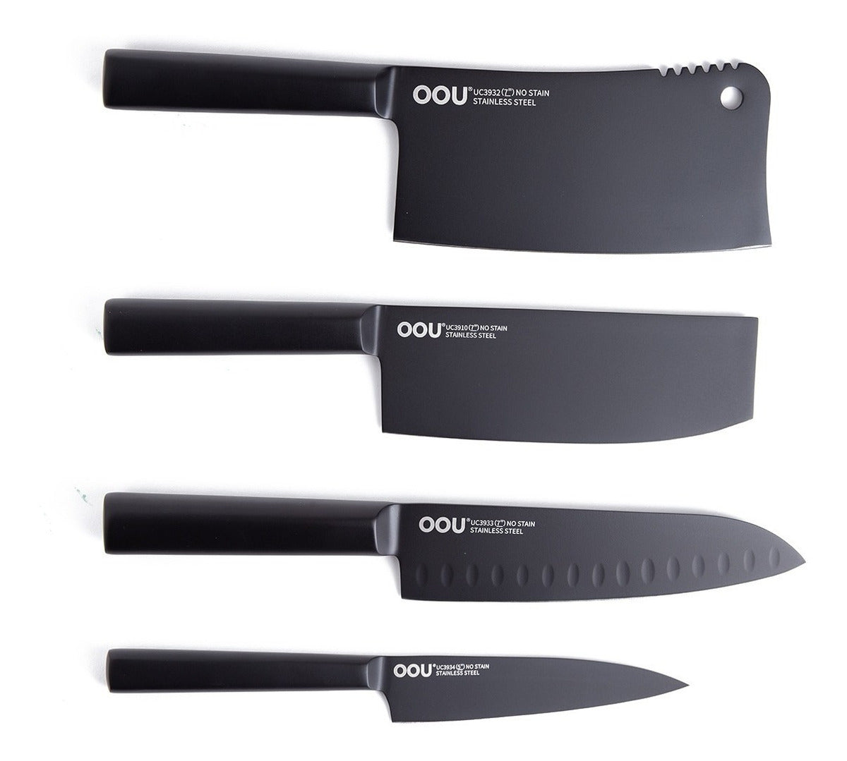 Set De Cuchillos De Acero Inoxidable