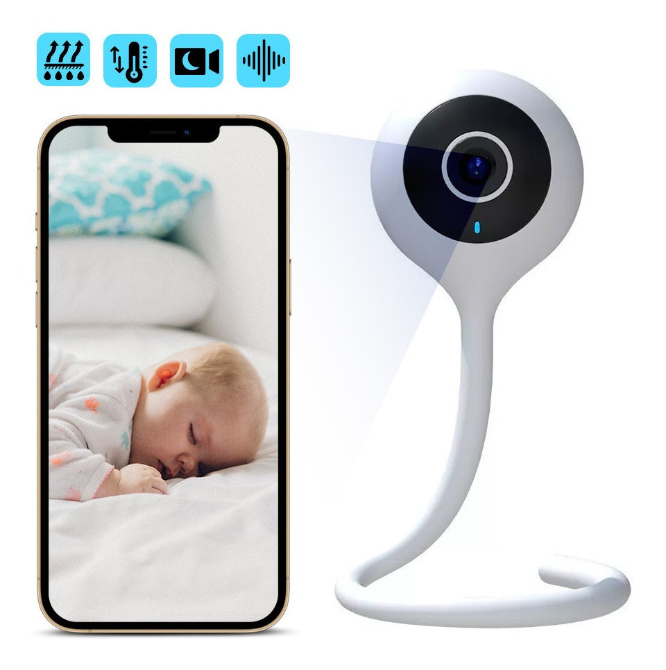Monitor Para Bebé Con Visualización De Temperatura Y Humedad