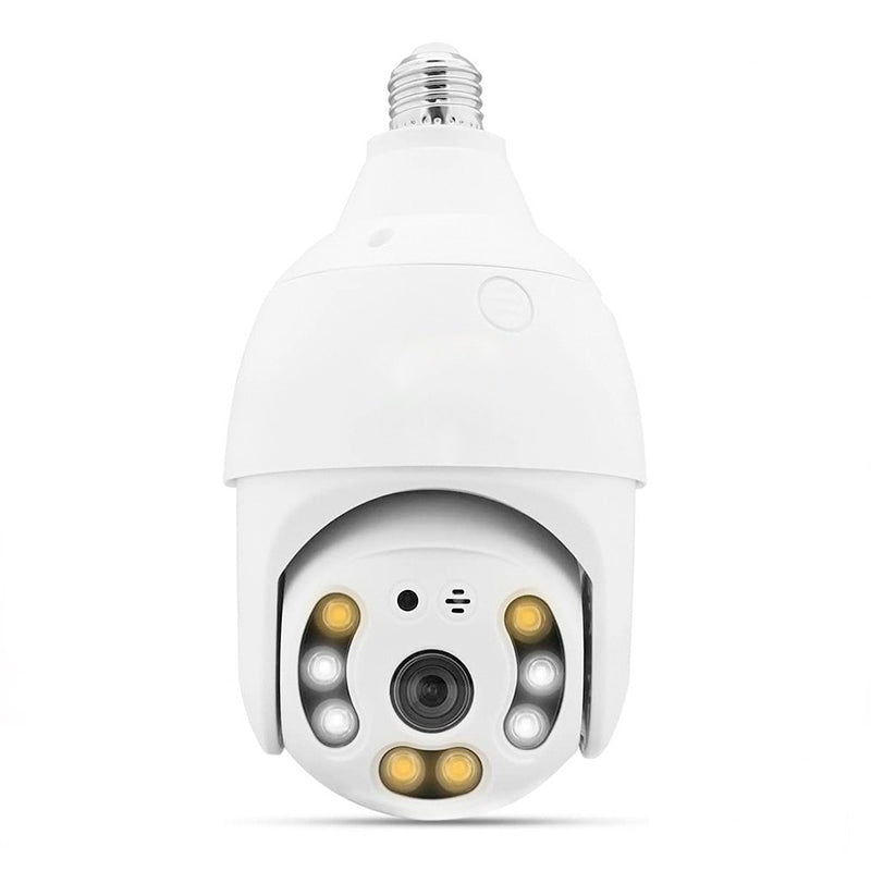 Cámara De Seguridad Socket Wifi Exterior/interior